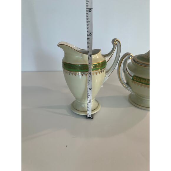 20th Century Czech Demitasse Coffee Pot Creamer & Covered Sugar JL - Picture 14 of 15